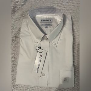 Saddlebred white dress shirt. 2XL. 18” neck